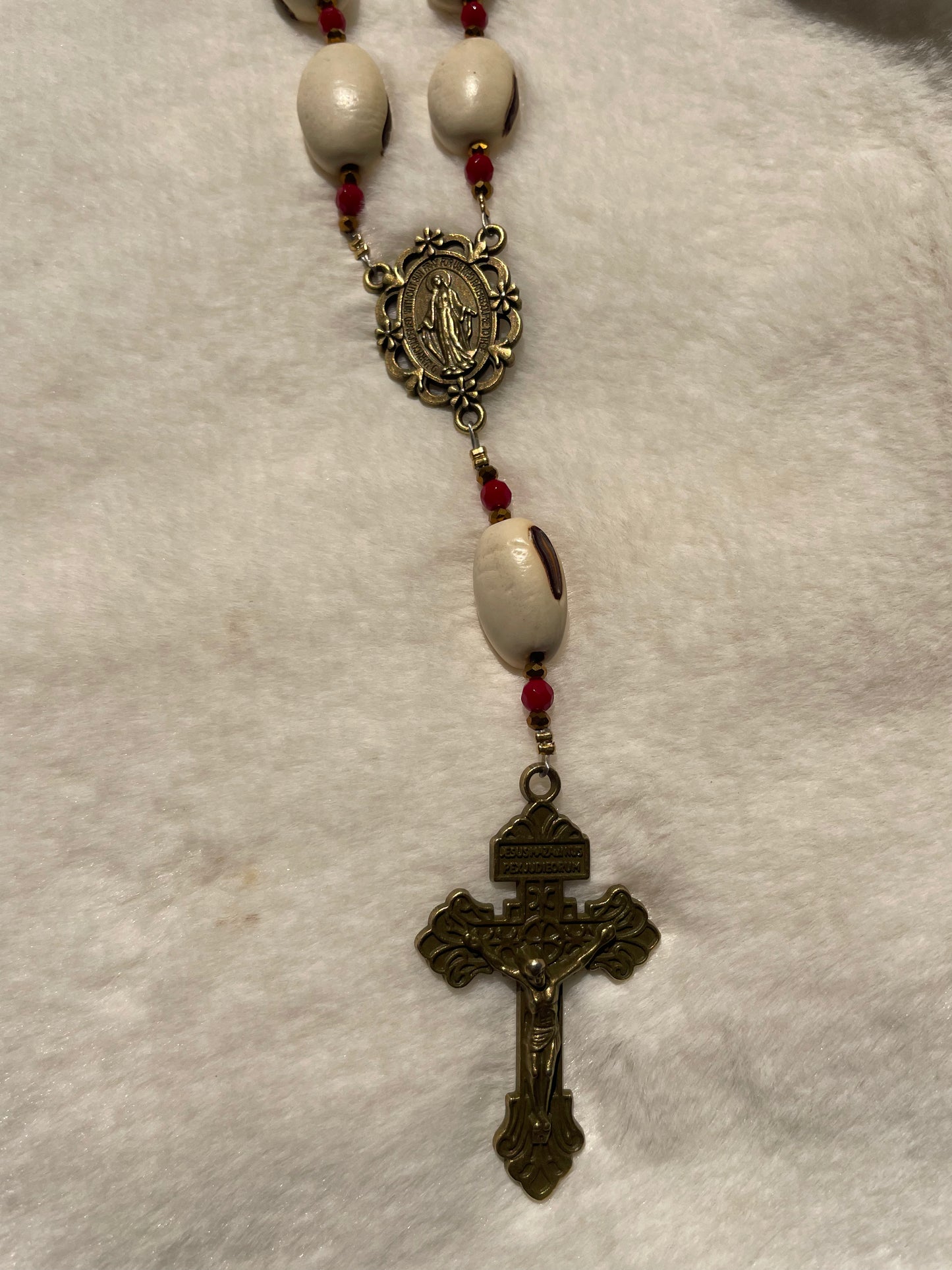Denario - Virgen Milagrosa madera