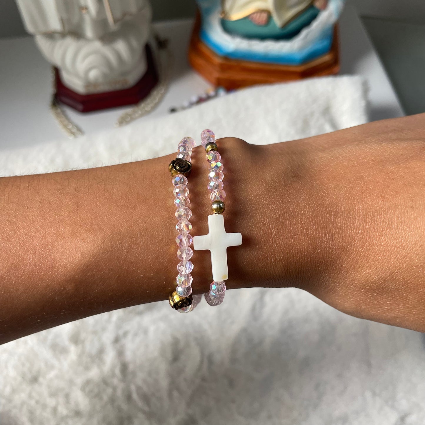 Minirosario- Rosario Pulsera Elastica