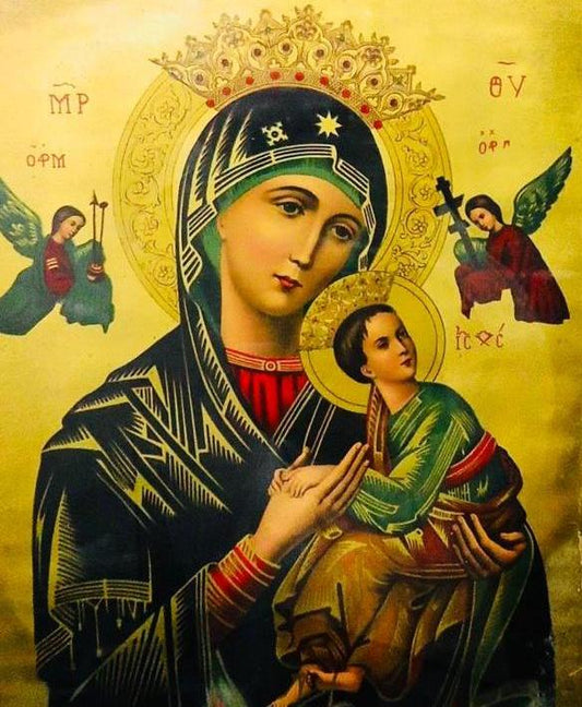 Diamond Painting Virgin of Perpetual Help 30x40cm