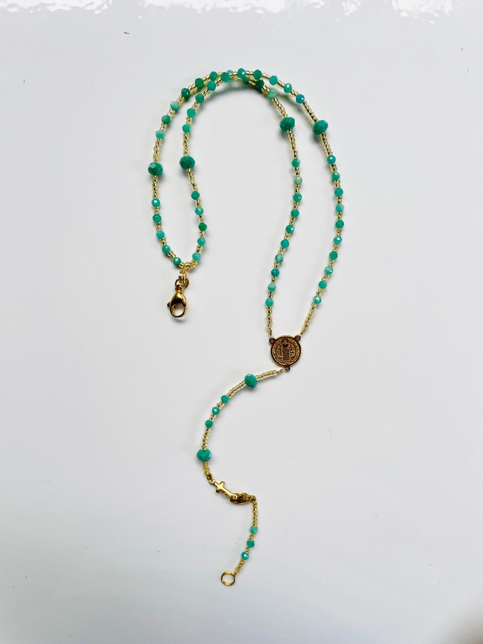 Rosario-Small stones aqua