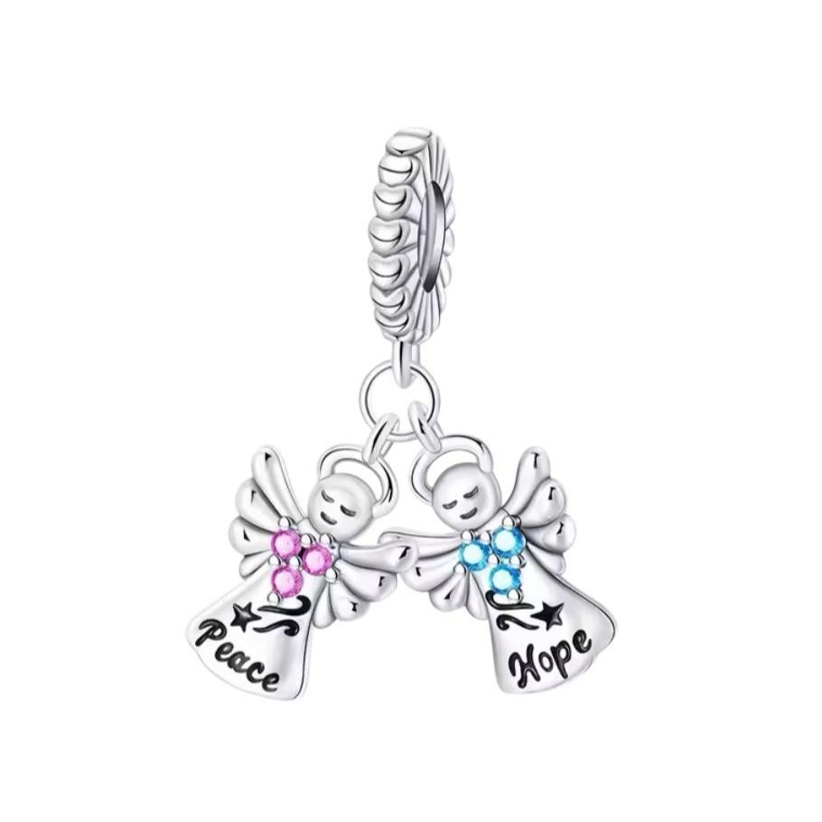 Charm- Angeles peace/hope-disponibles desde el 12 de diciembre