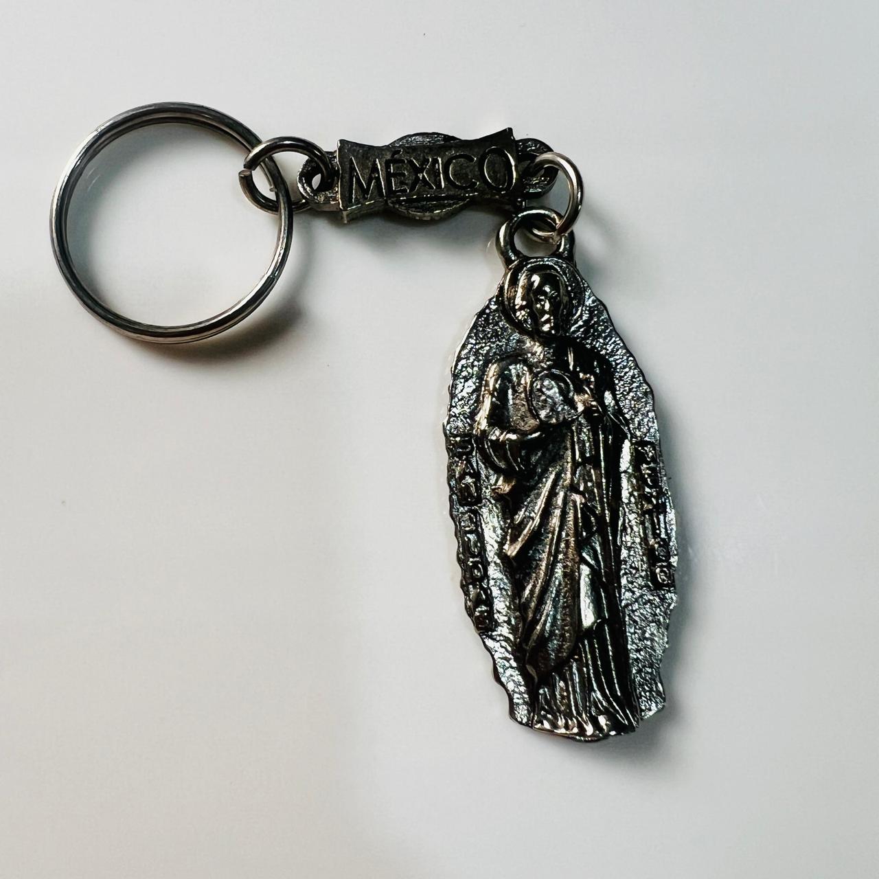 Llavero - San Juditas y virgen de Guadalupe