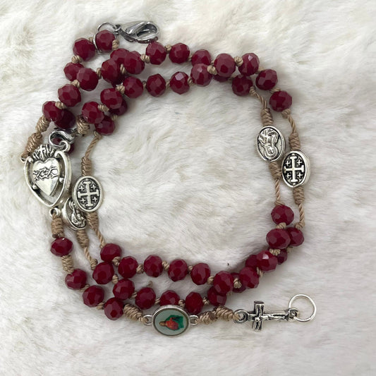 Rosario Pulsera - Tierra Dulce corazón de Jesus 2