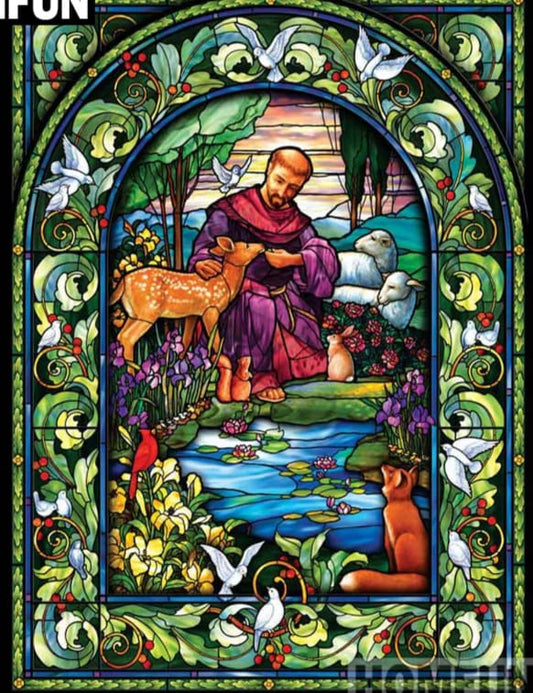 Diamond Painting Saint Francis of Assisi 30x40cm