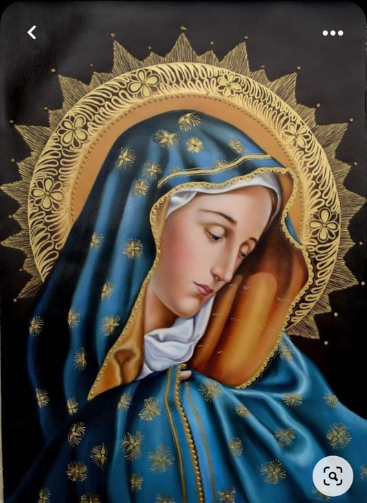 Diamond Painting Virgin of Sorrows 70x50 cm