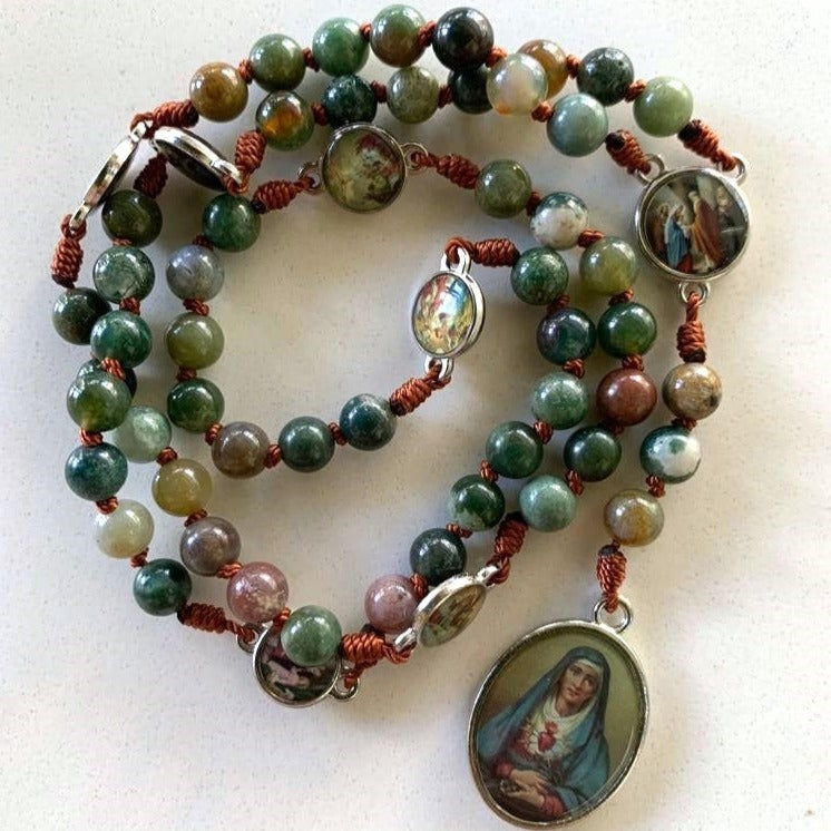 Special Rosary.  Seven Sorrows of the Virgin Mary Chaplet.