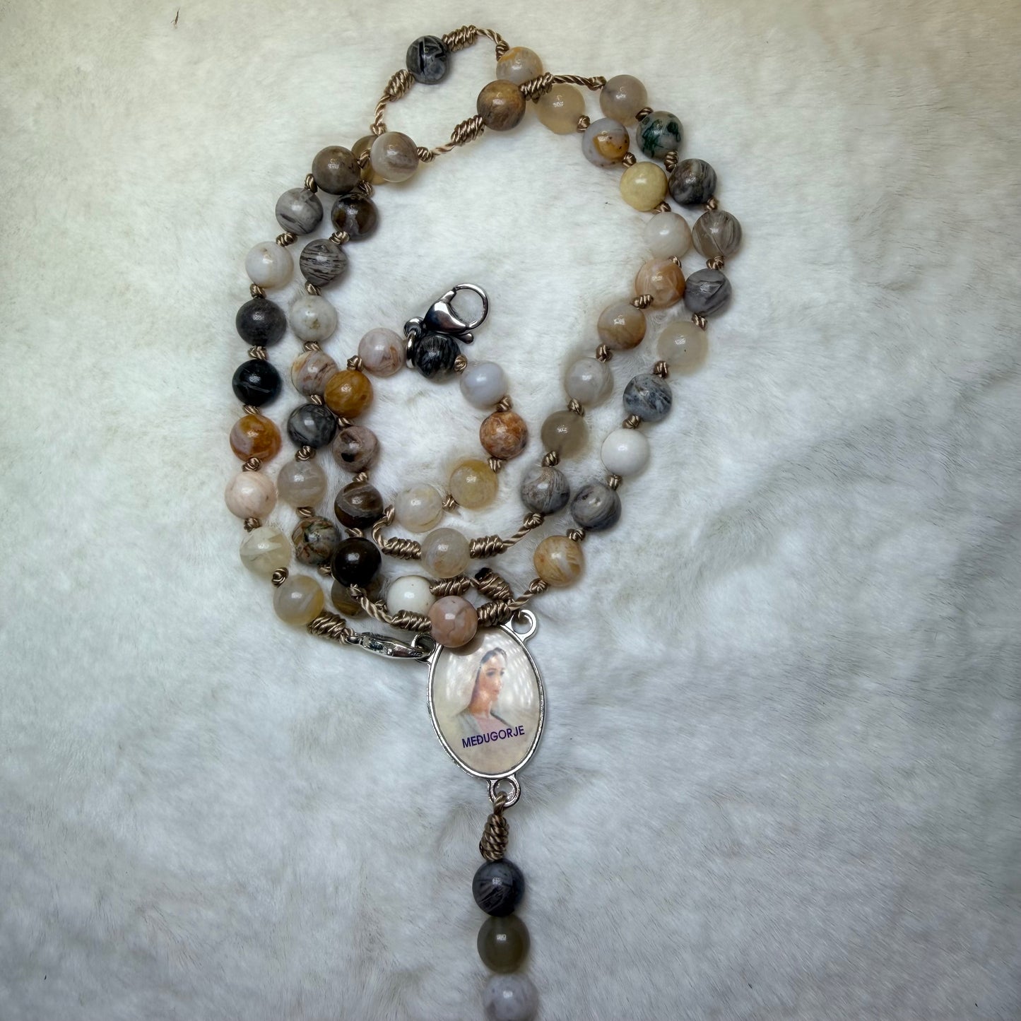 Rosario Pulsera - Tierra Roca Fuerte