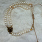 Minirosario- Rosario Pulsera ajustable Perla