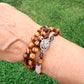 Rosario Pulsera - Tierra San Miguel Madera