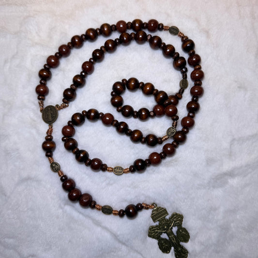 Rosario Tradicional Madera - Cruz del Perdon