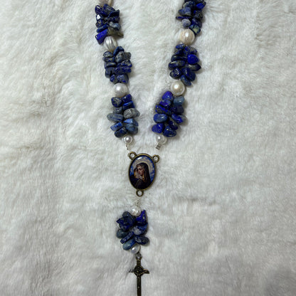 Collar decenario de piedra