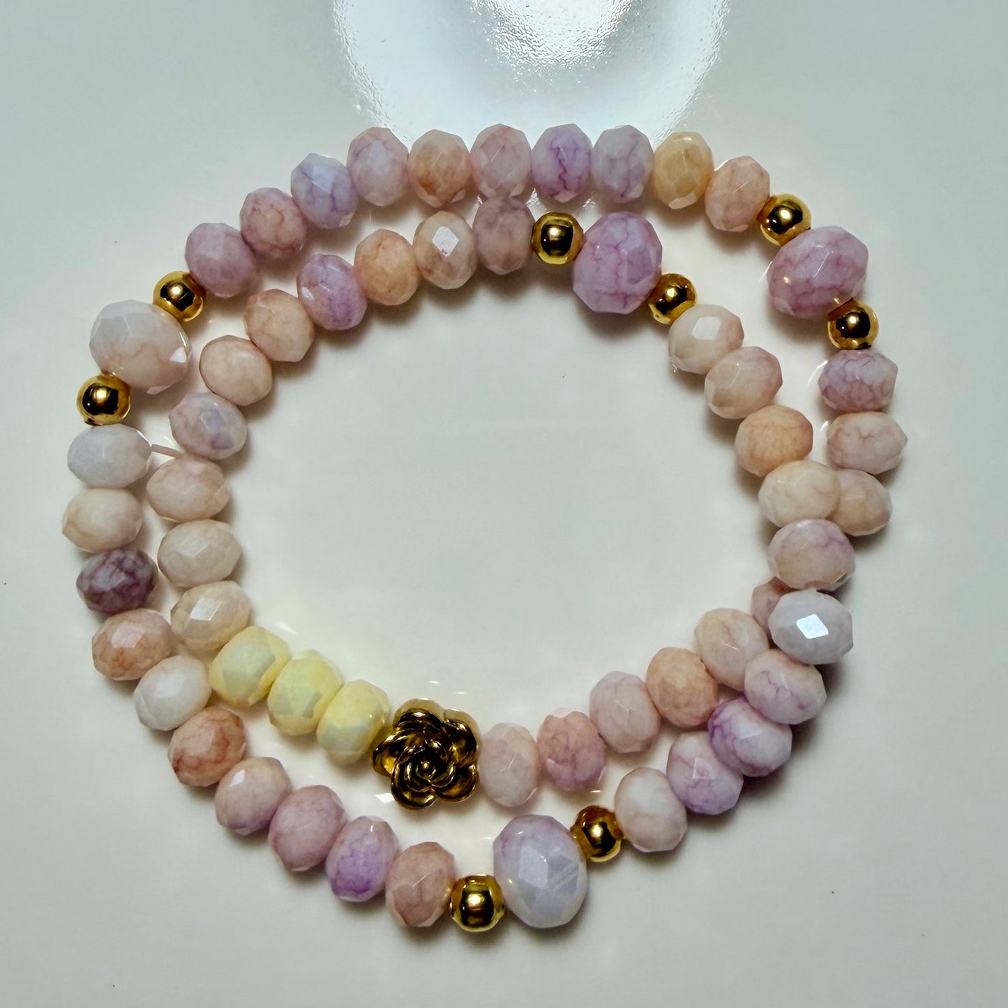 Elásticas de Cristal Aurora Pastel