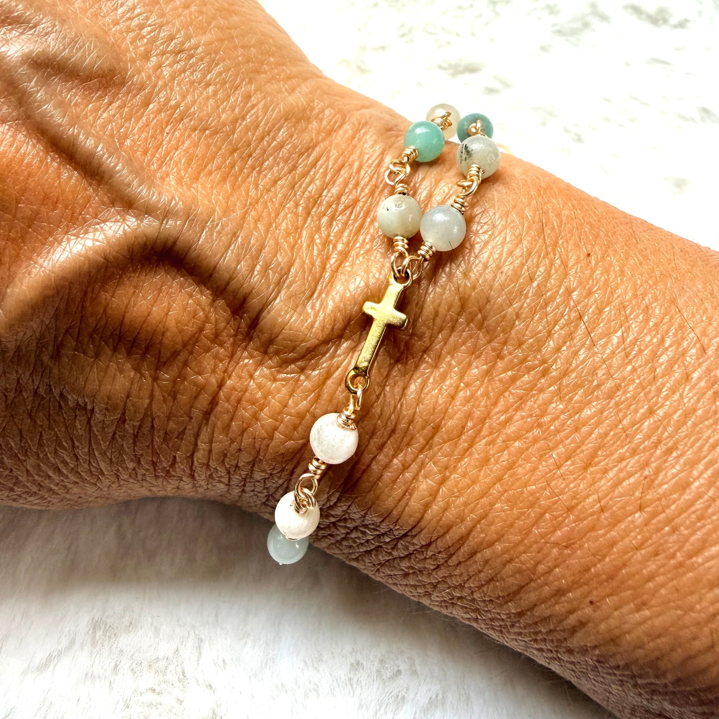 Minirosario- Rosario Pulsera ajustable