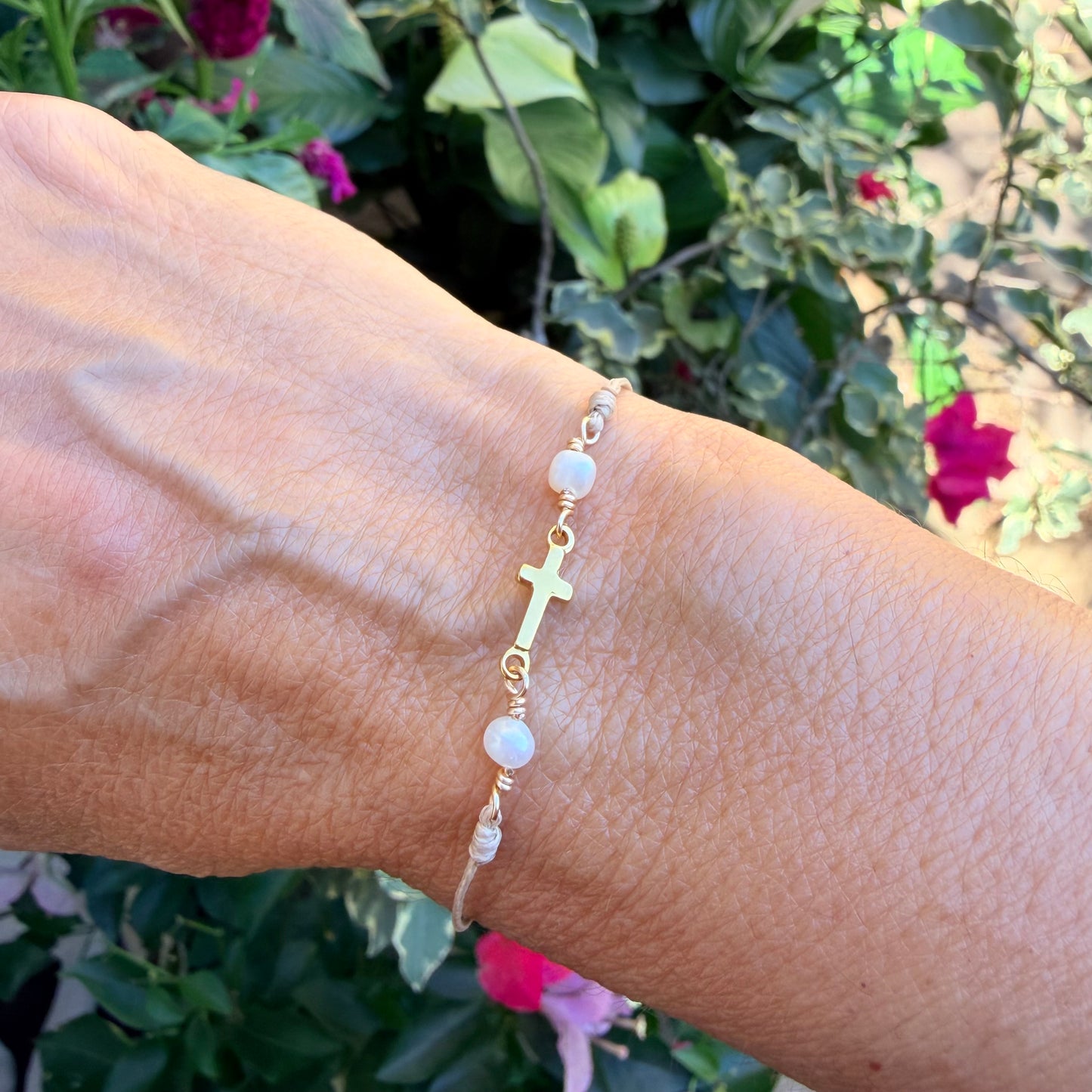 Recuerdo -  perla y cruz alambrismo