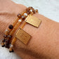Coleccion Escapulario - Pulsera Escapulario con piedras Agathas Mini (pieza única)