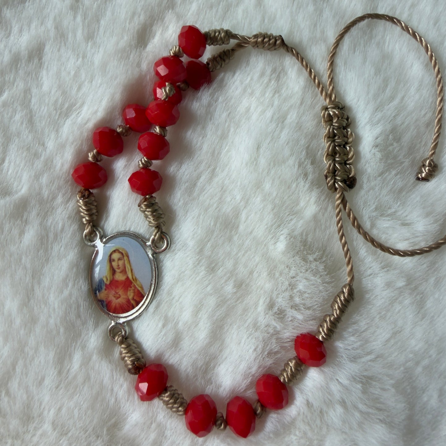 Rosario Pulsera - Tierra Sagrado Corazon de Jesus