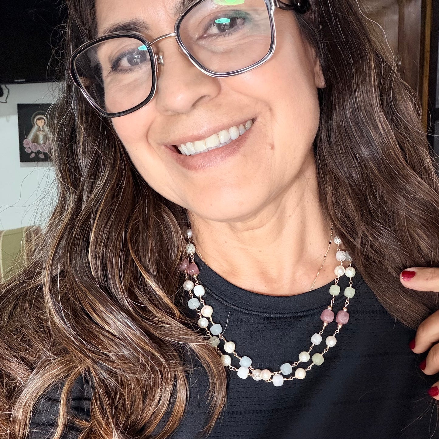 Rosario - Perla Paz de la Reina del Cielo Alambrismo