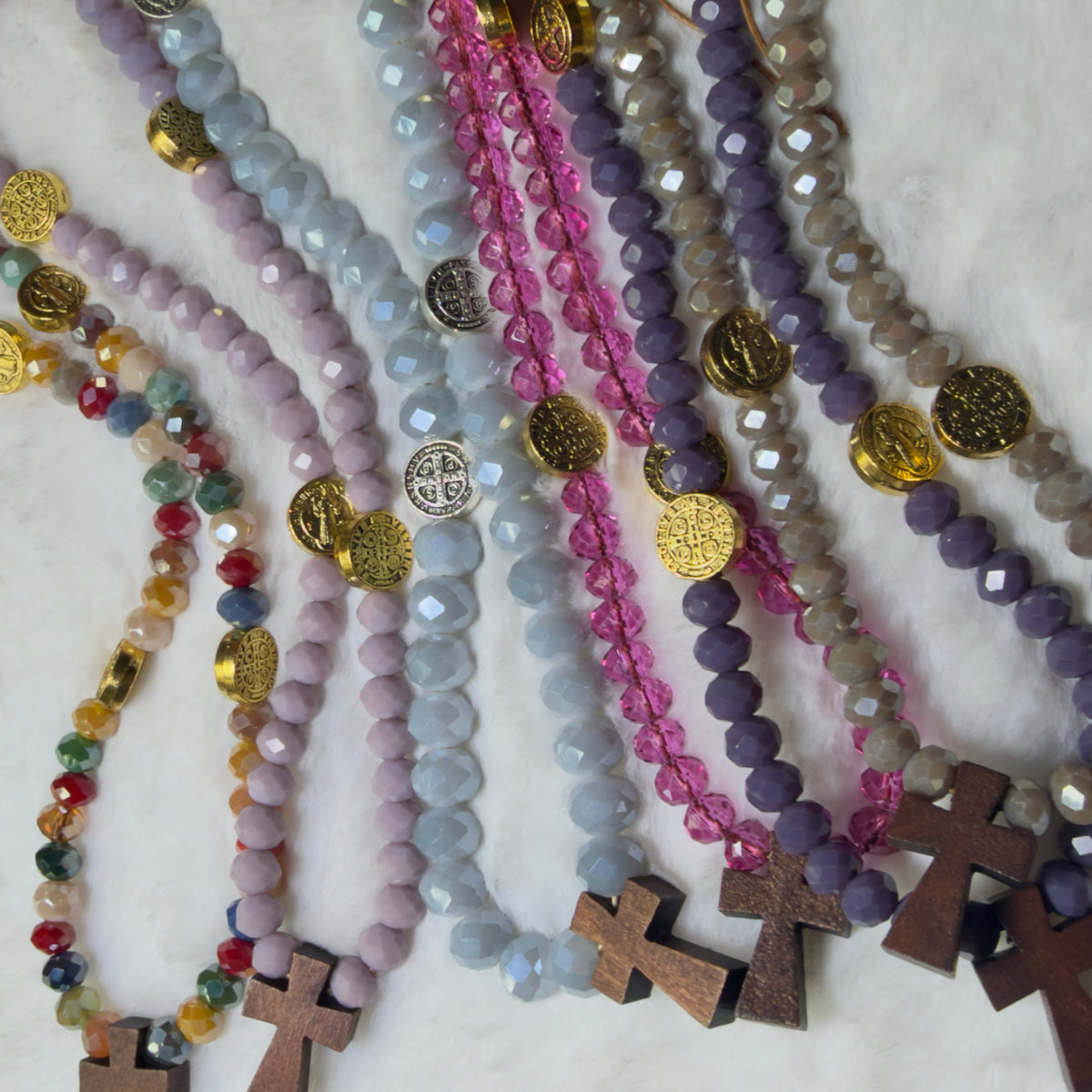 Rosario Pulseras ajustables