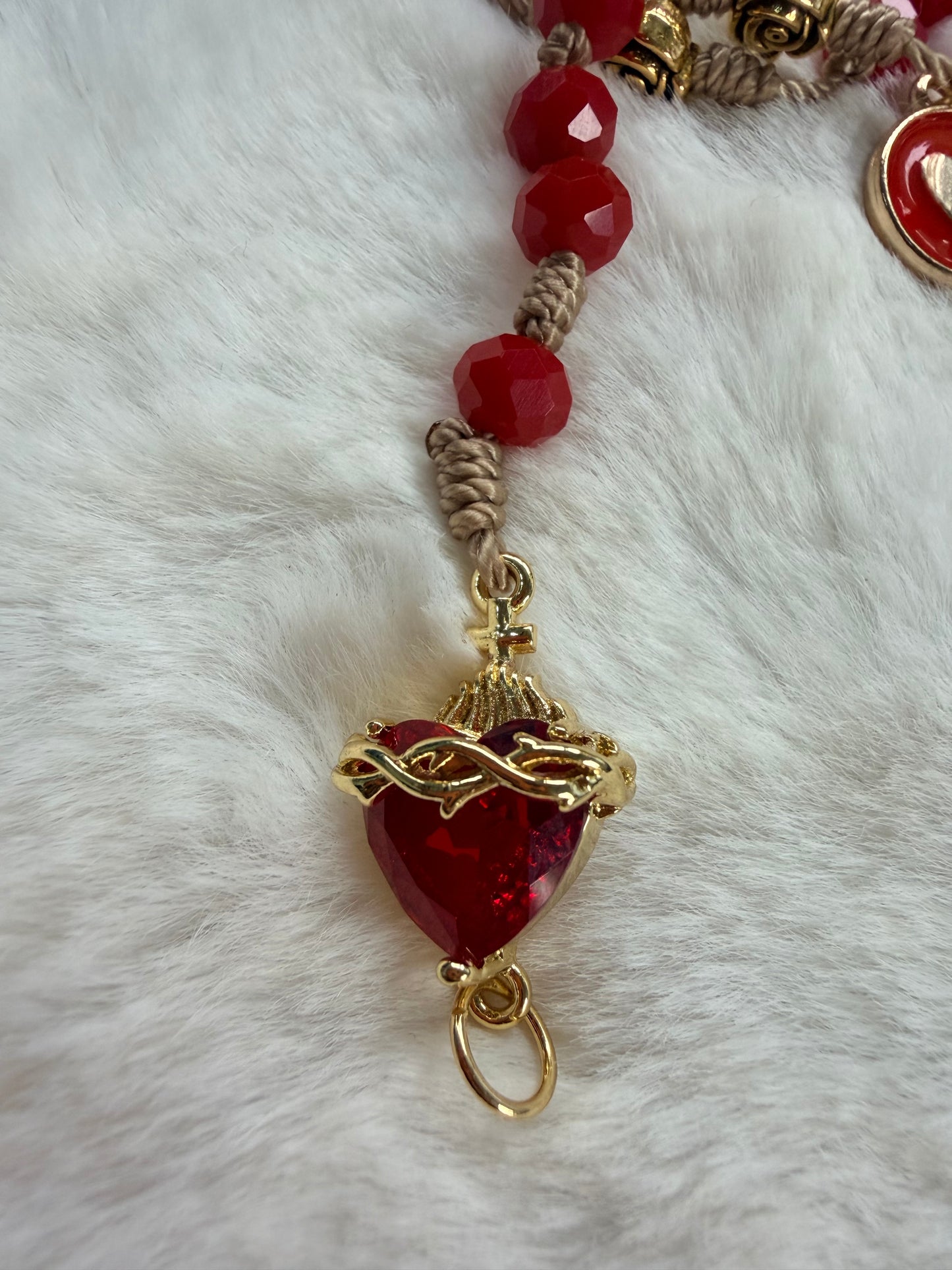 Rosario Pulsera - Tierra Dulce corazón de Jesus 3