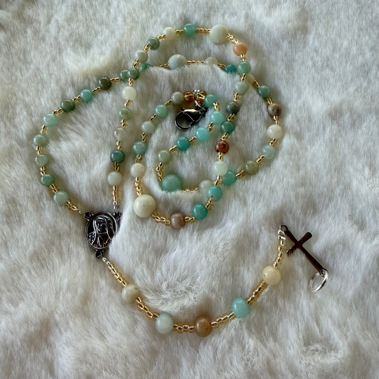 Rosario Pulsera - Tierra Abundancia Mini