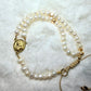 Minirosario- Rosario Pulsera ajustable Perla