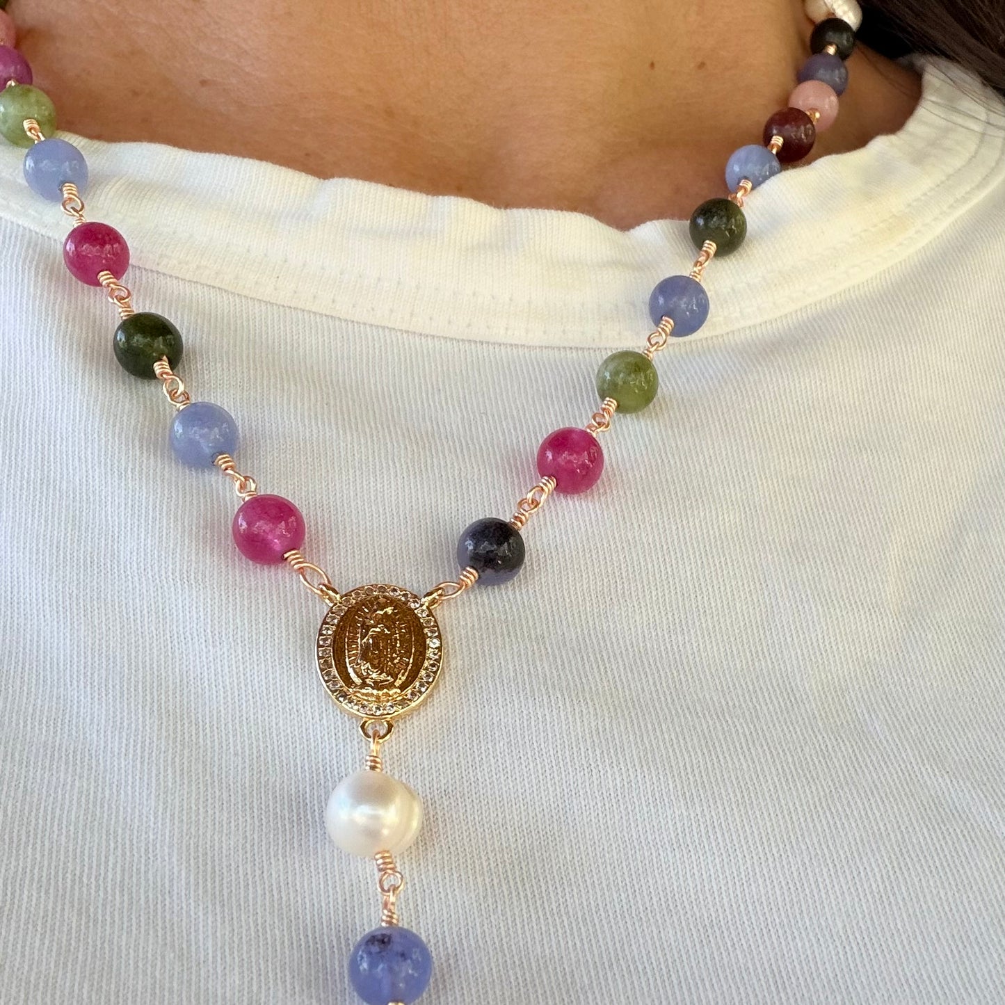 Religious Jewelry Mother of the Savior - Silver Plated