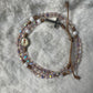 Pulsera de cristales mini ajustable