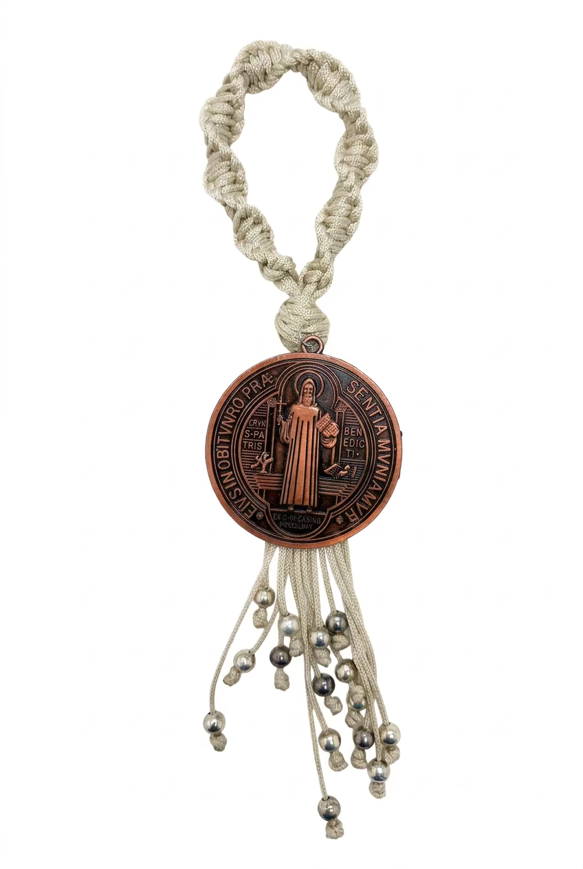 Familia y Hogar/Bendicion San Benito color bronce