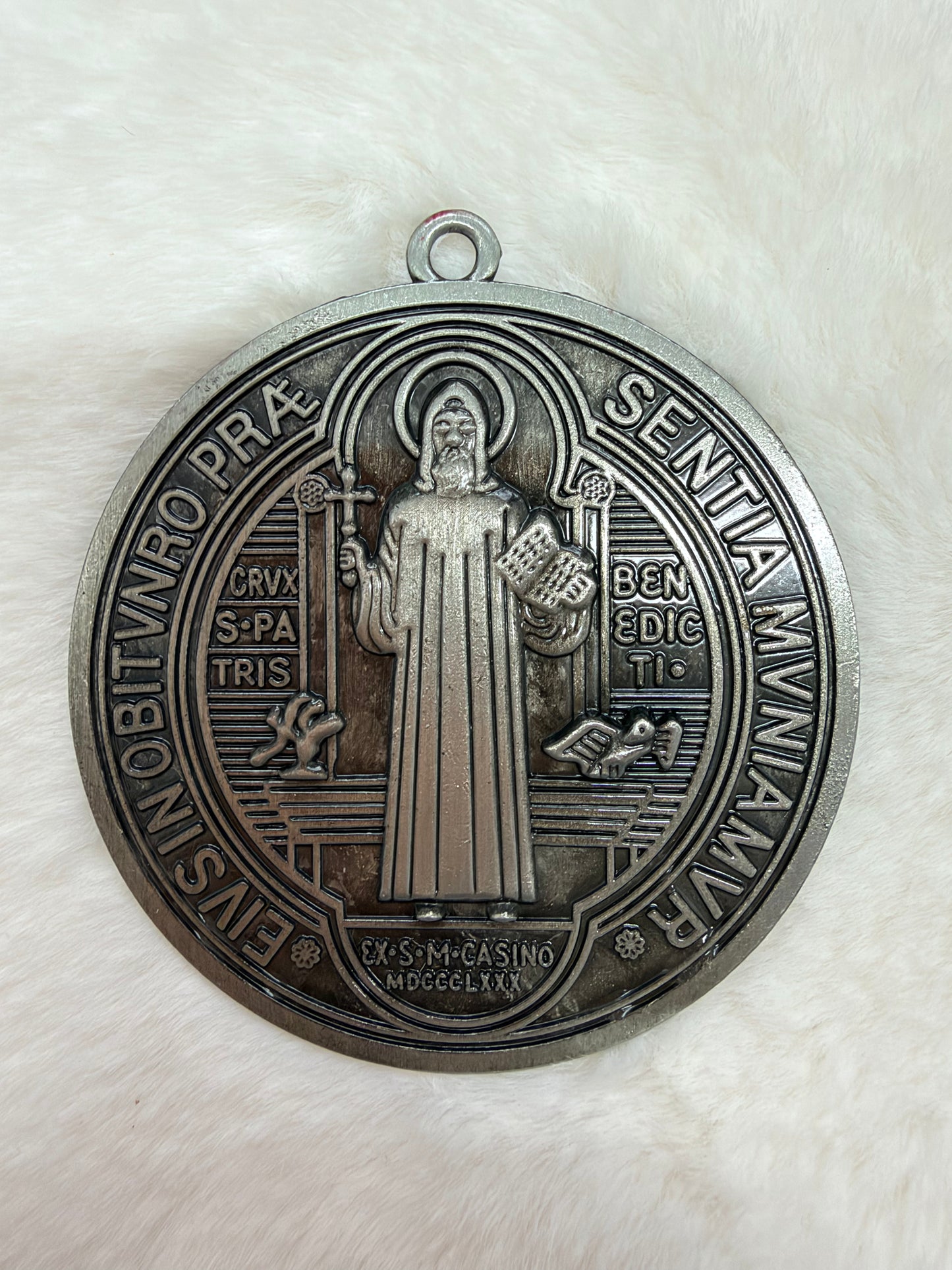 Familia y Hogar/Bendicion San Benito color bronce