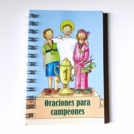 Libro para niños/as- Oraciones para campeones