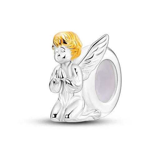 Charm-  Angelito con tope silicon