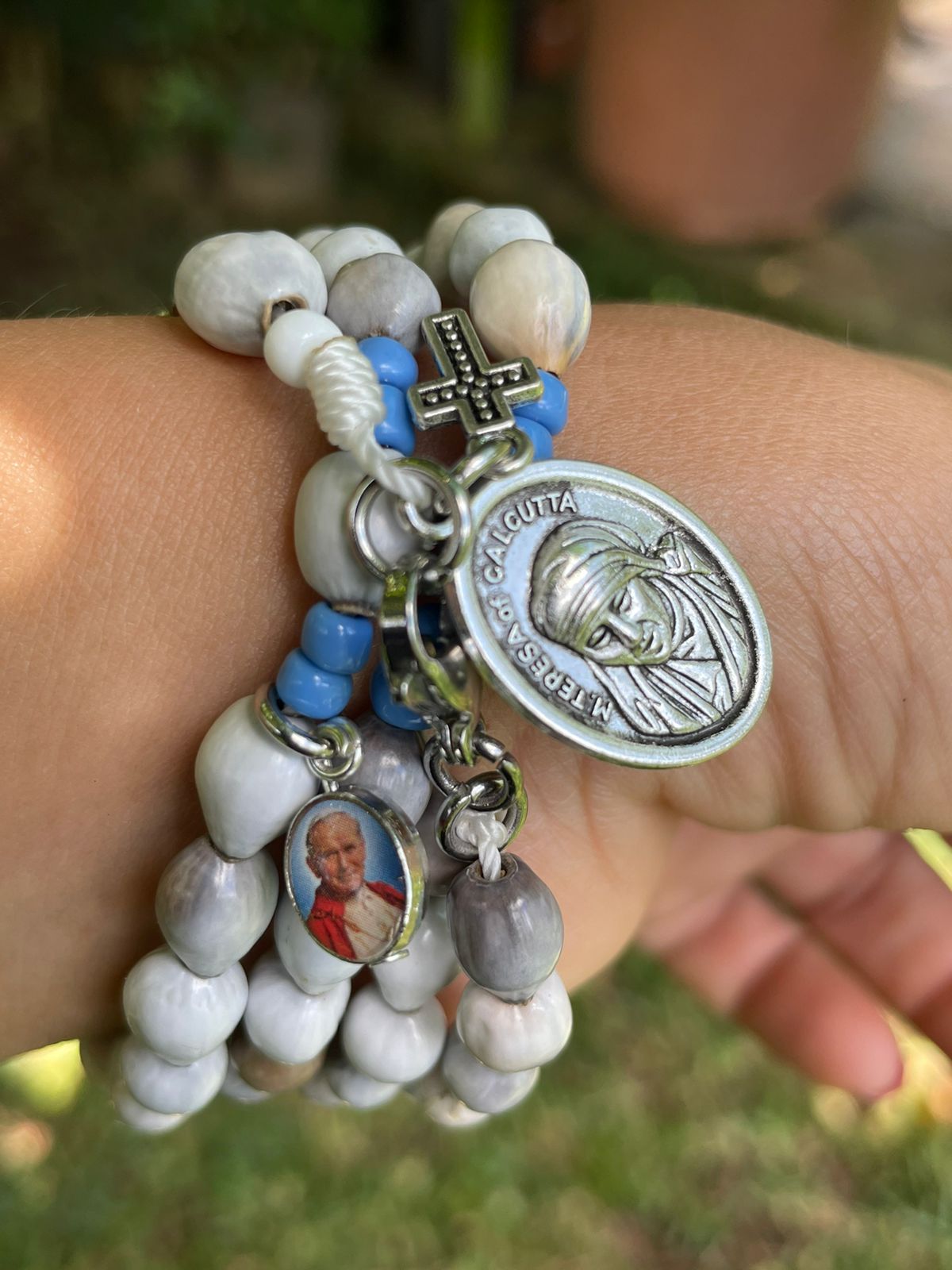 Coleccion Madre Teresa - Rosario pulsera