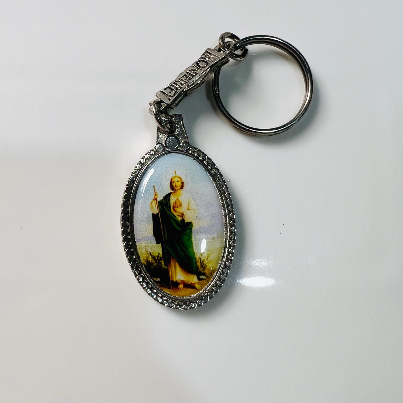 Llavero - San Judas y virgen de Guadalupe
