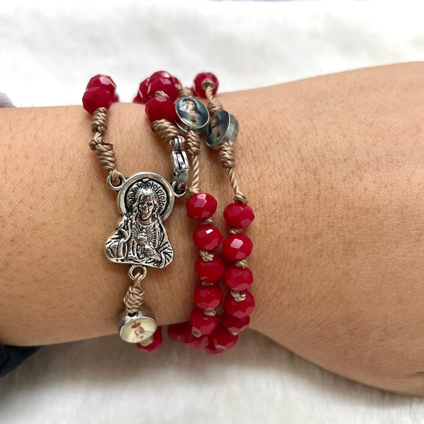 Rosario Pulsera - Tierra Dulce corazón de Jesus 1