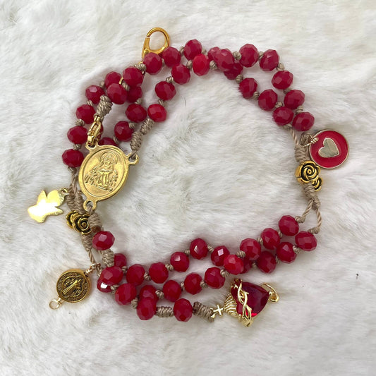 Rosario Pulsera - Tierra Dulce corazón de Jesus 3