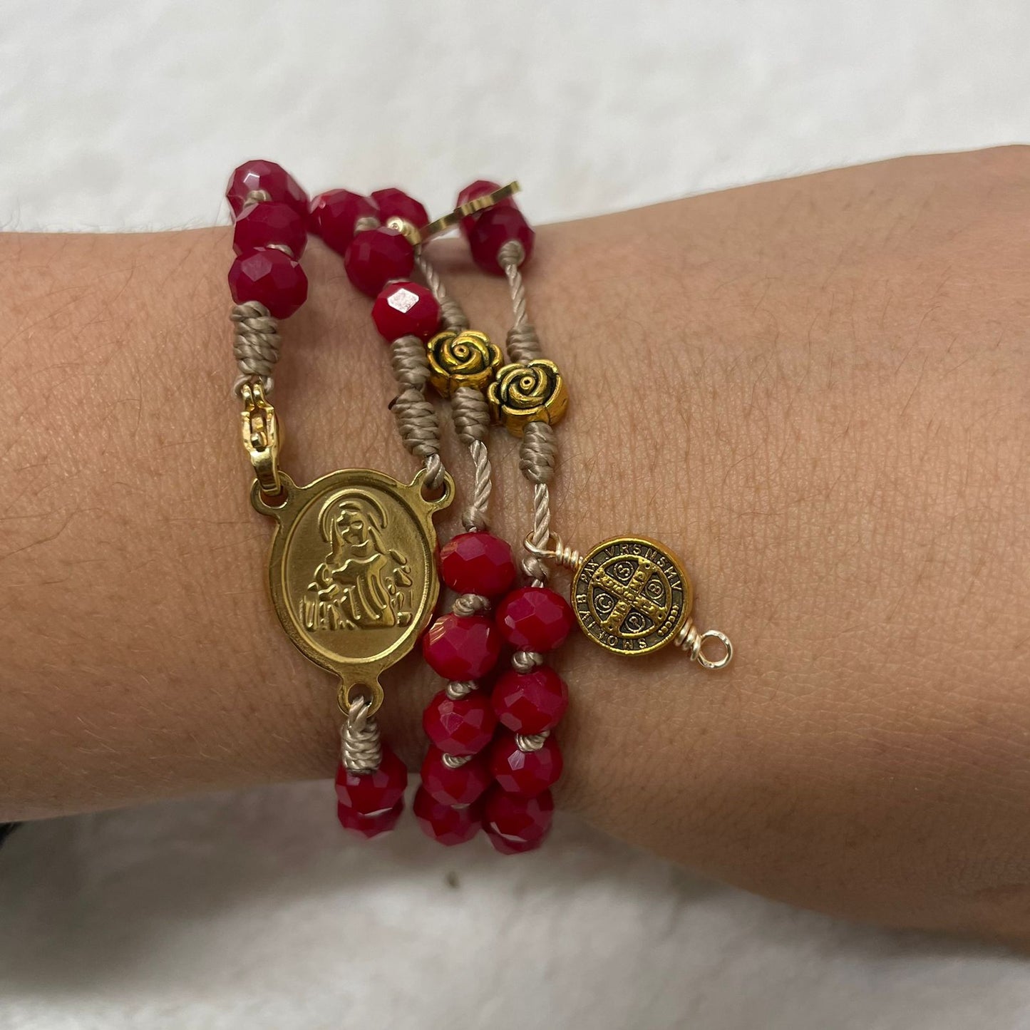 Rosario Pulsera - Tierra Dulce corazón de Jesus 3