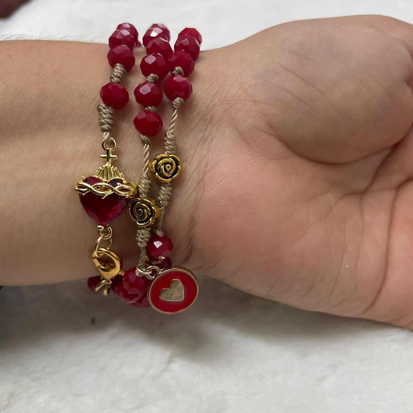 Rosario Pulsera - Tierra Dulce corazón de Jesus 3