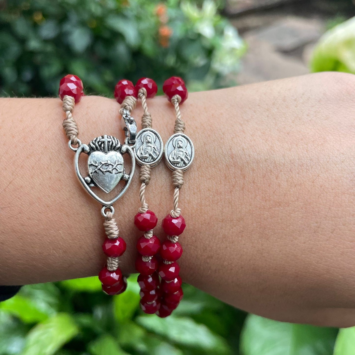 Rosario Pulsera - Tierra Dulce corazón de Jesus 2