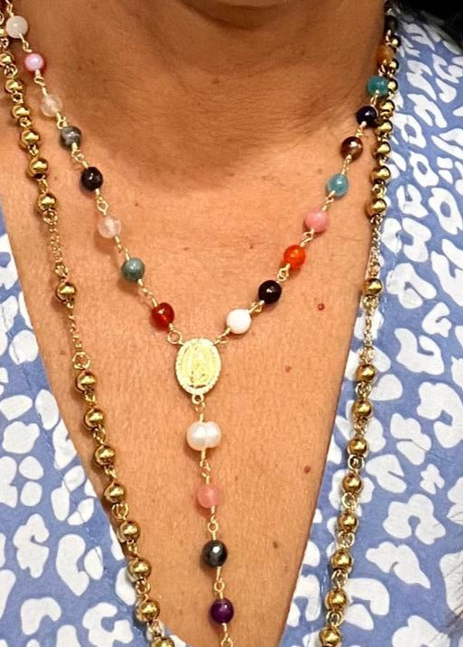 Collar estilo Rosario - Alegria Venturoso
